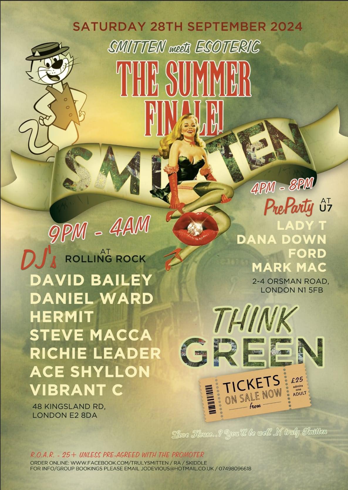 Smitten Summer Finale at The Rolling Stock